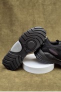 Кроссовки мужские демисезонные, цвет черный, 243RHK16-1F - фото № 4