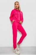 Спортивный костюм женский двухнитка  -уценка, цвет розовый, 214R1419-001-U-25 - фото № 2