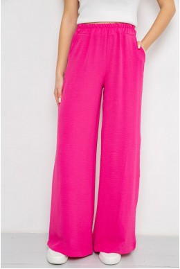 Штани жіночі вільного крою, колір рожевий, 119R350