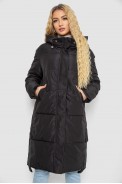 Пуховик женский зимний  -уценка, цвет черный, 243R8810-U-2 - фото № 0