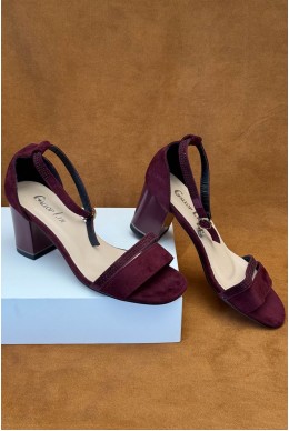 Босоніжки жіночі, колір сливовий, 243RGL330