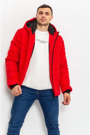 Куртка чоловіча демісезонна, колір червоний, 216R002