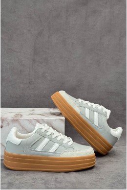 Кросівки жіночі демісезонні, колір сірий, 248RCX1590