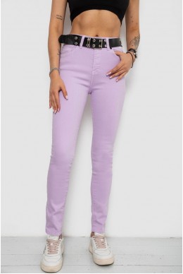 Джинси жіночі Skinny Американки, колір бузковий, 182R00223