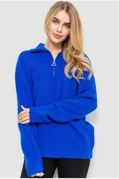 Свитер женский oversize, цвет электрик, 204R169