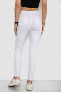Джинси жіночі Slim Fit, колір білий, 182R1525 - фото № 3