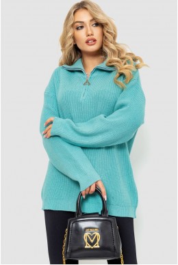 Свитер женский oversize, цвет светло-мятный, 204R169