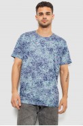 Футболка мужская с принтом, цвет синий, 244R5517 - фото № 0