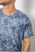 Футболка мужская с принтом, цвет синий, 244R5517 - фото № 4