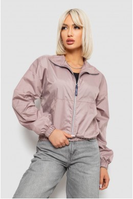 Ветровка женская однотонная без подкладки, цвет мокко, 257R362