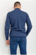 Свитер мужской однотонный, цвет джинс, 161R1770 - фото № 3