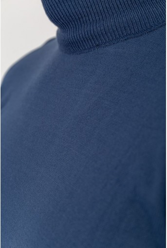 Купить Свитер мужской однотонный, цвет джинс, 161R1770 - Фото №5