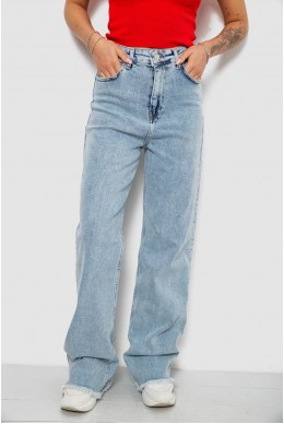 Джинсы женские, цвет голубой, 244R9008