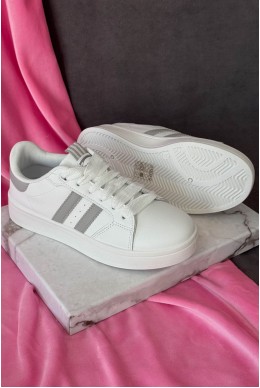 Кросівки жіночі екошкіра, колір білий, 248RJH300-9