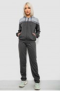 Спортивний костюм жіночий двонитка, колір сірий, 244R9126 - фото № 0