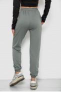 Спортивные штаны женские, цвет оливковый, 238R325 - фото № 3