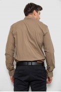 Сорочка чоловіча, колір бежевий, 214R7150 оптом - фото № 4
