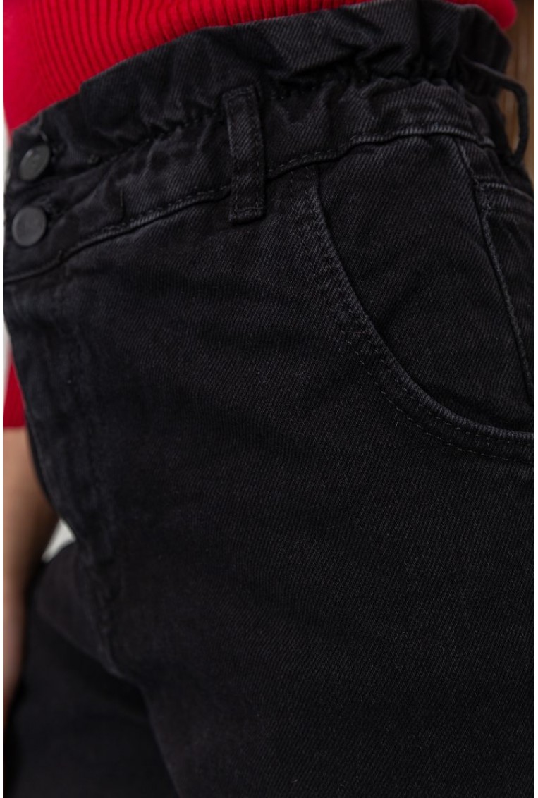 Купить Джинсы женские демисезонные, цвет черный, 164R3410 - Фото №5