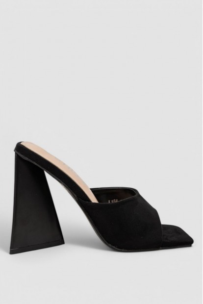 Сабо жіночі з відкритим носком  -уцінка, колір чорний, 248RL156-U-6