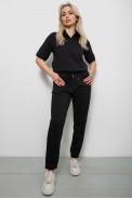 Спортивный костюм женский, цвет черный, 221R102-5 оптом - фото № 0