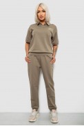 Спортивний костюм жіночий, колір хакі, 221R102-5 - фото № 0