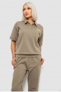 Спортивний костюм жіночий, колір хакі, 221R102-5 - фото № 1