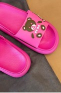Шлепанцы женские с аппликацией, цвет розовый, 243R5028-3 - фото № 1