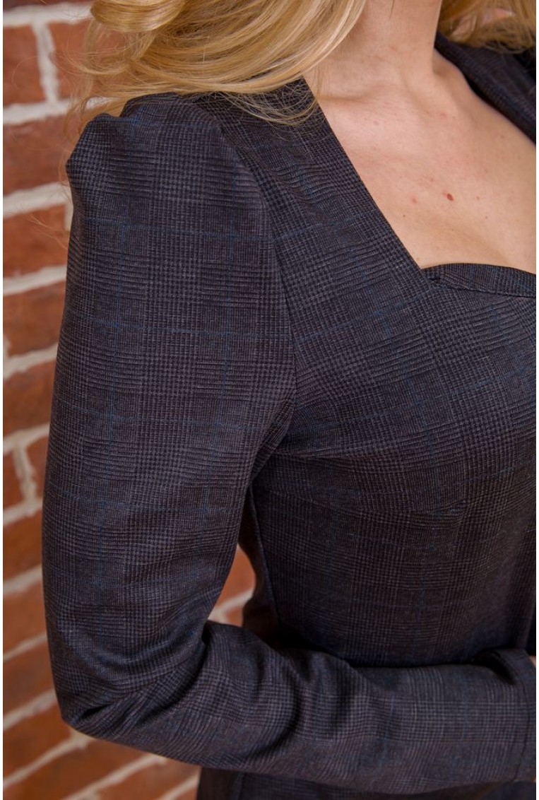 Купити Сукня жіноча, колір темно-сірий, 119R831-2 - Фото №4