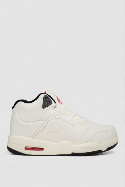 Кроссовки мужские зимние на меху, цвет бело-черный, 248RH203