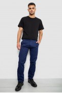 Брюки мужские классические, цвет синий, 243RXK39-6-1 - фото № 1
