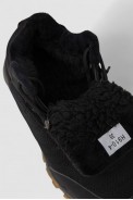 Кроссовки женские зимние на меху, цвет черно-бежевый, 248RH910 - фото № 5