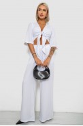 Костюм женский, цвет белый, 258R270 - фото № 0
