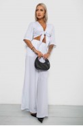 Костюм женский, цвет белый, 258R270 - фото № 2