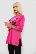 Футболка женская с принтом, цвет розовый, 244R2803 - фото № 2