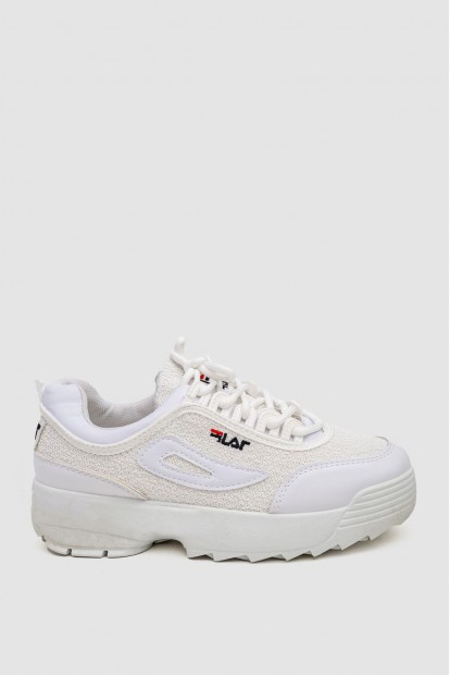 Кросівки жіночі текстиль  -уцінка, колір білий, 243R001-U-7