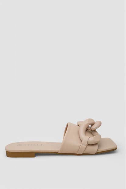 Шльопанці жіночі  -уцінка, колір бежевий, 248RL165-U-8