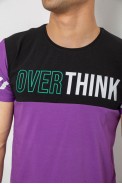 Футболка чоловіча з принтом, колір фіолетовий, 244R1112 - фото № 4