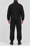 Спортивный костюм мужской на флисе, цвет черный, 257R664 - фото № 3