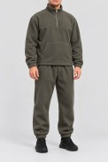 Спортивный костюм мужской на флисе, цвет хаки, 257R664 - фото № 0