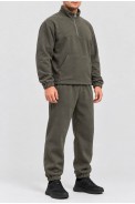Спортивный костюм мужской на флисе, цвет хаки, 257R664 - фото № 2