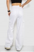 Джинси жіночі Loose Fit з кишенями, колір білий, 182R2552 - фото № 3