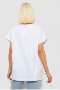 Футболка женская с принтом, цвет белый, 244R2418 - фото № 3