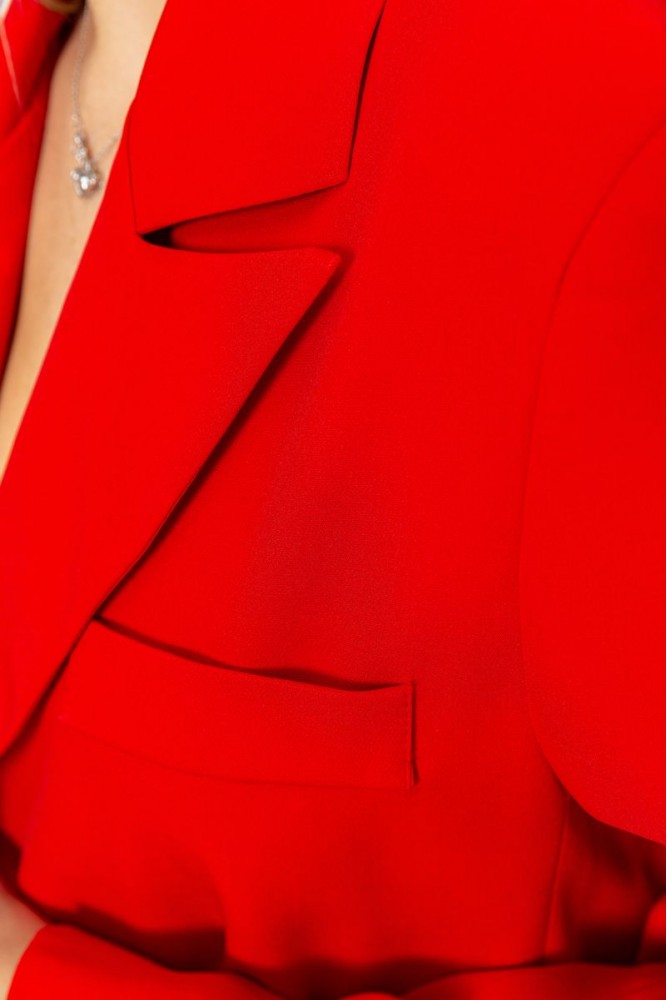 Купить Костюм  женский нарядный, цвет красный, 176R1040 - Фото №5