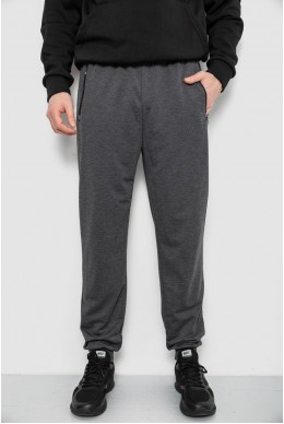 Спортивные штаны мужские, цвет серый, 244R434