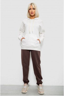 Спортивний костюм жіночий, колір молочно-коричневий, 244R1070AG-1