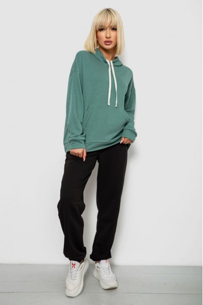 Спортивный костюм женский, цвет оливково-черный, 244R1070AG-1