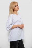 Футболка женская с принтом, цвет белый, 244R2021-5 - фото № 2