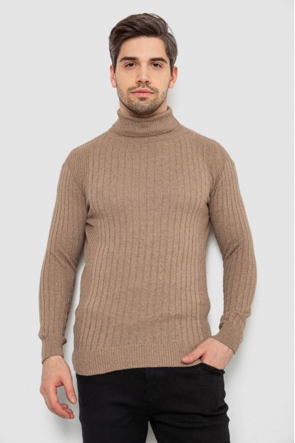 Гольф чоловічий  -уцінка, колір темно-бежевий, 238R56889-U