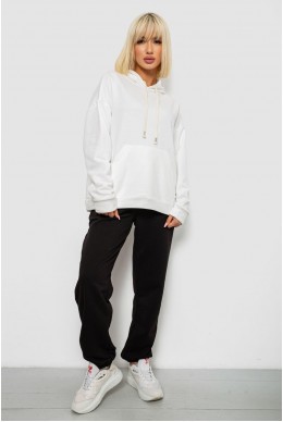 Спортивный костюм женский, цвет бело-черный, 244R1070AG-1