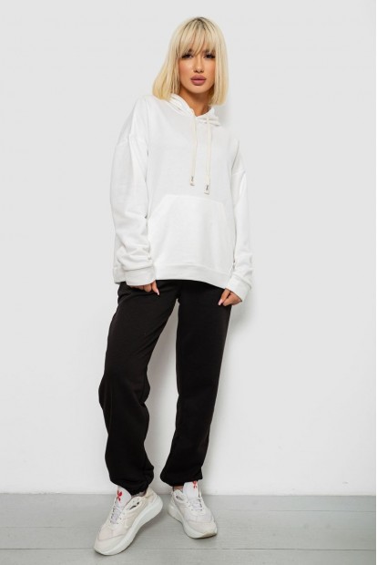 Спортивный костюм женский, цвет бело-черный, 244R1070AG-1